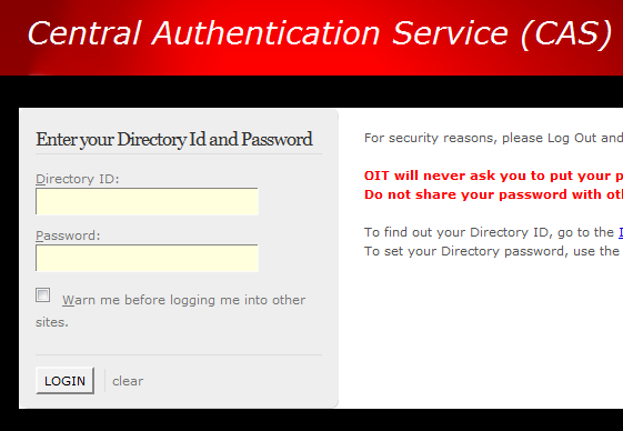 Central Authentication Service image
